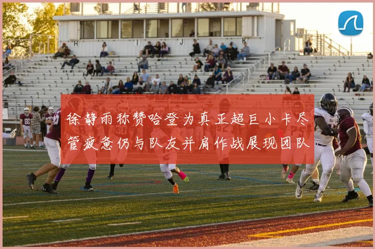 徐静雨称赞哈登为真正超巨小卡尽管疲惫仍与队友并肩作战展现团队精神