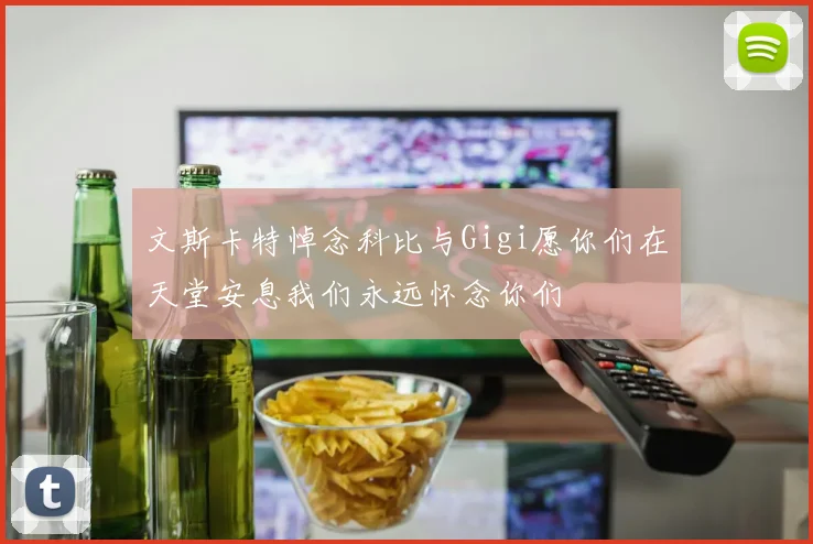 文斯卡特悼念科比与Gigi愿你们在天堂安息我们永远怀念你们