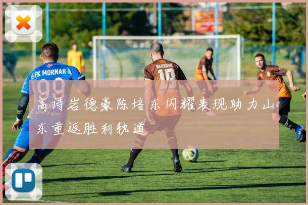 高诗岩德豪陈培东闪耀表现助力山东重返胜利轨道